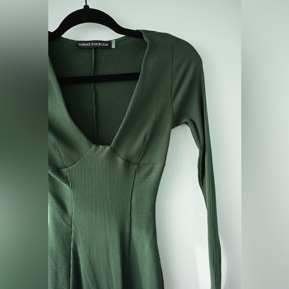 Naked Wardrobe Ribbed Bodysuit - Picture 2 of 5